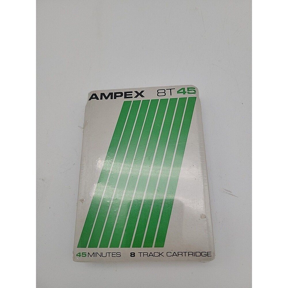 Ampex NOS Blank 8 Track Tape Cartridge 8T 45 381-45 New Sealed